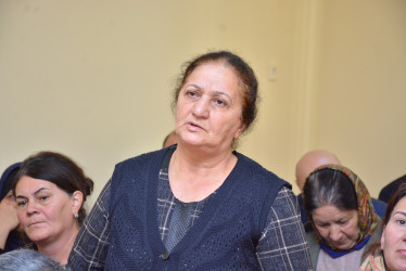 Rayonun Muğanlı kənd sakinləri ilə növbəti səyyar qəbul keçirilib