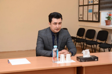 Elm və Ali Təhsil üzrə Dövlət Agentliyinin direktoru Şamaxıda vətəndaşları qəbul edib