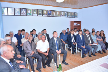 Rayon İcra Hakimiyyəti başçısının növbəti səyyar qəbulu rayonun Ərçiman kənd sakinləri ilə keçirilib