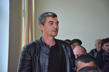 Rayon İcra Hakimiyyəti başçısının növbəti səyyar qəbulu rayonun Sabir qəsəbə sakinləri ilə keçirilib