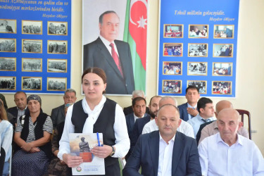 Rayon İcra Hakimiyyəti başçısının növbəti səyyar qəbulu rayonun Əngəxaran kənd sakinləri ilə keçirilib