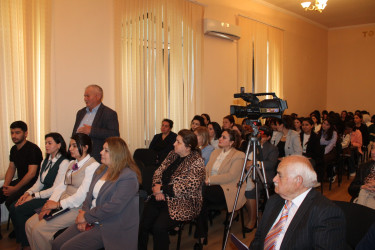 Qərbi Azərbaycana qayıdışın tarixi, hüquqi və mədəni əsasları” mövzusunda elmi-praktik konfrans keçirilib