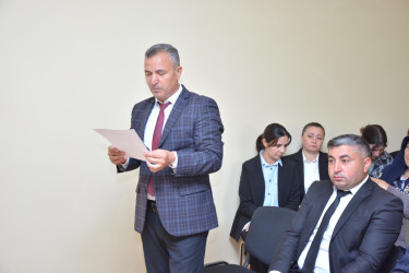 Rayon İcra Hakimiyyəti başçısının növbəti səyyar qəbulu rayonun Muğanlı kənd sakinləri ilə keçirilib