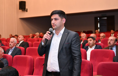 Şamaxıda sahibkarlıq subyektlərinin nümayəndələri ilə maarifləndirici görüş keçirilib