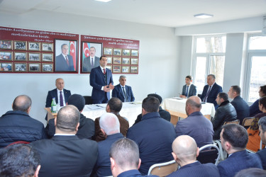 RİH başçısının növbəti səyyar qəbulu rayonun Mirikənd kənd sakinləri ilə keçirilib