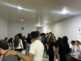 Azərbaycan Dövlət Pedaqoji Universitetinin Şamaxı filialının tələbə və məzun heyəti üçün əmək yarmarkası təşkil olunub