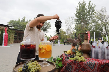 Şamaxıda Beşinci Üzüm və Şərab Festivalı keçirilib