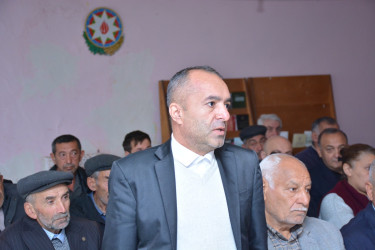 Rayon İcra Hakimiyyəti başçısının növbəti səyyar qəbulu rayonun Qurdtəpə kənd sakinləri ilə keçirilib