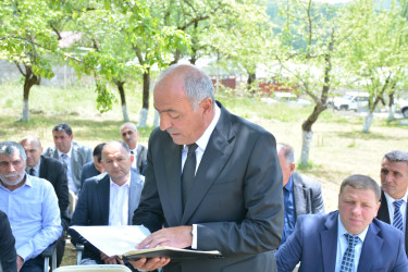 Rayon İcra Hakimiyyəti başçısının növbəti səyyar qəbulu rayonun Qaleybuğurd kənd sakinləri ilə keçirilib
