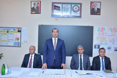 Rayonun Günəşli kənd sakinləri ilə növbəti səyyar qəbul keçirilib