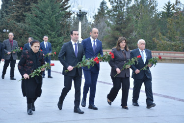 Yeni Azərbaycan Partiyası Şamaxı rayon təşkilatının təsis edilməsinin 33-cü ildönümü münasibətilə dəyirmi masa keçirilib