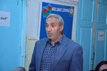 Şamaxı RİH başçısının növbəti səyyar qəbulu rayonun Dəmirçi kənd sakinləri ilə keçirilib