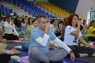Şamaxıda "Sevgi və Sülh" şüarı altında VI Yoqa Festivalı keçirilib