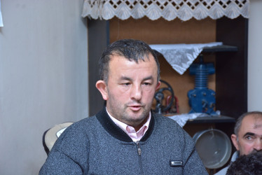 Rayonun Günəşli kənd sakinləri ilə növbəti səyyar qəbul keçirilib
