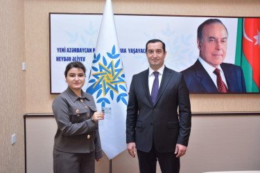 Yeni Azərbaycan Partiyası Şamaxı rayon təşkilatının təsis edilməsinin 33-cü ildönümü münasibətilə dəyirmi masa keçirilib