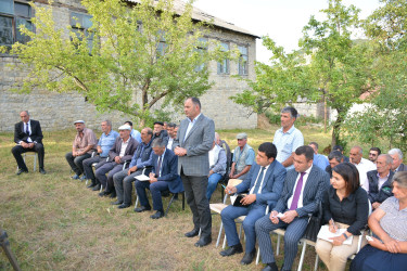 Şamaxıda növbəti səyyar qəbul rayonun Qaleybuğurd və Sis kəndlərində keçirilib