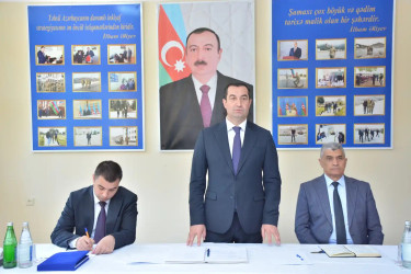 Rayon İcra Hakimiyyəti başçısının növbəti səyyar qəbulu rayonun Əngəxaran kənd sakinləri ilə keçirilib