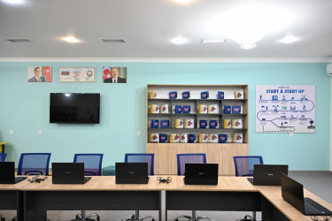 İlham Əliyev Şamaxı Avropa liseyinin yeni binasının açılışında iştirak edib