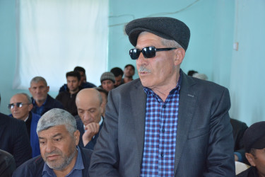 Şamaxı Rayon İcra Hakimiyyəti başçısının növbəti səyyar qəbulu rayonun Quşçu kənd sakinləri ilə keçirilib
