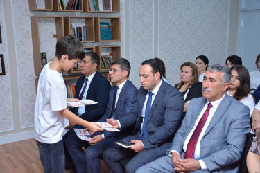 Şamaxıda 26 iyun – "Narkotik vasitələrin sui-istifadəsi və qanunsuz dövriyyəsi ilə Beynəlxalq Mübarizə Günü" çərçivəsində tədbir keçirilib