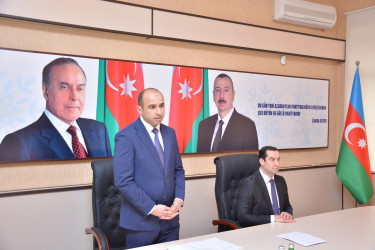 Yeni Azərbaycan Partiyası Şamaxı rayon təşkilatının təsis edilməsinin 33-cü ildönümü münasibətilə dəyirmi masa keçirilib