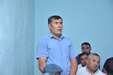 Rayon İcra Hakimiyyəti başçısının növbəti səyyar qəbulu rayonun Qızmeydan kənd sakinləri ilə keçirilib