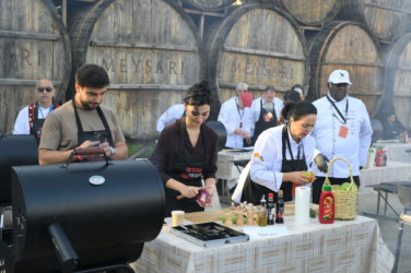 Şamaxının Meysəri kəndində Azərbaycanda ilk dəfə reallaşan Beynəlxalq Barbekü Festivalı keçirilib