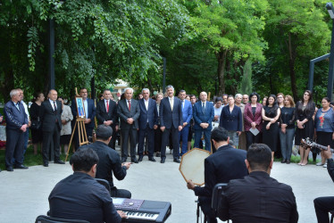 Şamaxıda Bəxtiyar Vahabzadənin 100 illik yubileyi münasibəti ilə tədbir keçirilib