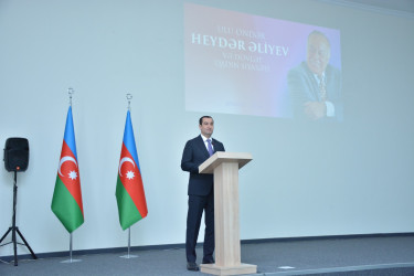 Şamaxıda Ulu Öndər Heydər Əliyevin anadan olmasının 103-cü ildönümünə həsr olunmuş “Ulu Öndər Heydər Əliyev və dövlət qadın siyasəti” adlı konfrans keçirilib