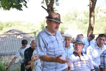 Avqust ayının növbəti səyyar qəbul-görüşləri rayonun Birinci Çağan və Pirbəyli kəndlərində keçirilib