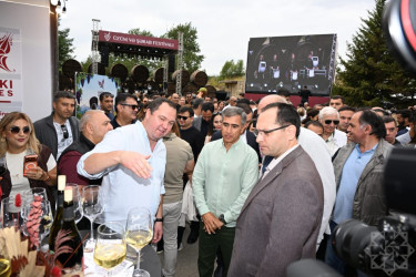 Şamaxıda Beşinci Üzüm və Şərab Festivalı keçirilib