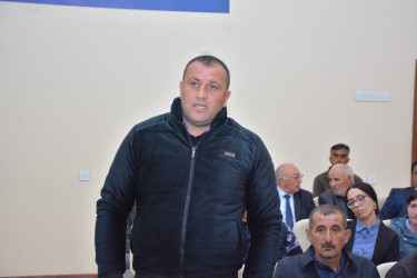 Şamaxı RİH başçısının növbəti səyyar qəbulu rayonun Göylər və Yenikənd kəndlərinin sakinləri ilə keçirilib