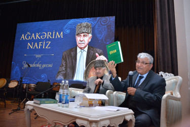 Şamaxıda şair, xanəndə, bəstəkar Ağakərim Nafizin yaradıcılıq gecəsi keçirilib