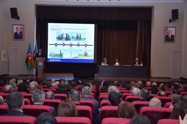 Şamaxıda 2025-ci ilin sosial-iqtisadi inkişafının yekunlarına və qarşıda duran vəzifələrə həsr edilmiş hesabat yığıncağı keçirilib