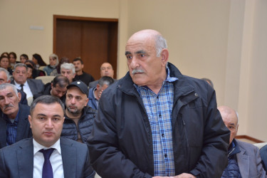 Rayon İcra Hakimiyyəti başçısının növbəti səyyar qəbulu rayonun Göylər və Yenikənd kəndlərinin  sakinləri ilə keçirilib