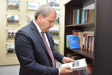 BDU-nun elektron kitabxanasının Göylər kənd 2 saylı tam orta məktəbində açılış mərasimi keçirilib
