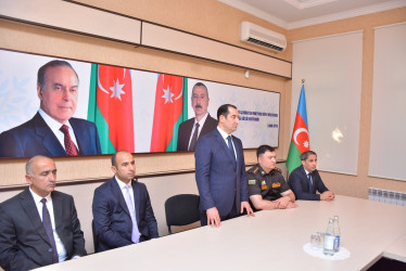 “Konstitusiya və Suverenlik İli” çərçivəsində 26 İyun – Silahlı Qüvvələr Günü münasibətilə Şamaxı rayonunda tədbir keçirilib