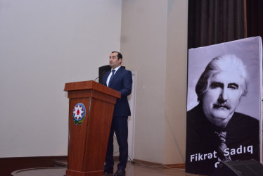 Şamaxıda Fikrət Sadığın anadan olmasının 95-ci ildönümü qeyd olunub