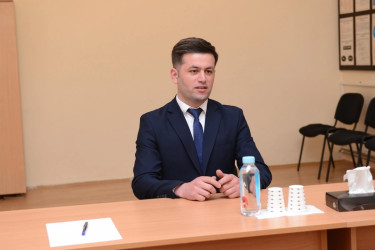 Elm və Ali Təhsil üzrə Dövlət Agentliyinin direktoru Şamaxıda vətəndaşları qəbul edib