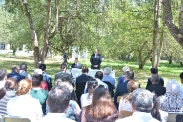 Rayon İcra Hakimiyyəti başçısının növbəti səyyar qəbulu rayonun Avaxıl kənd sakinləri ilə keçirilib