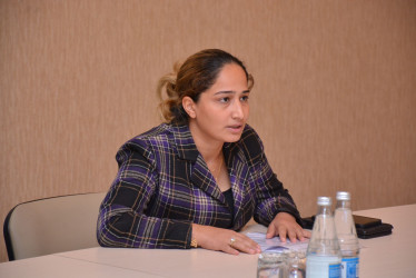 Bahar Muradova Şamaxıda vətəndaşların müraciətlərini dinləyib