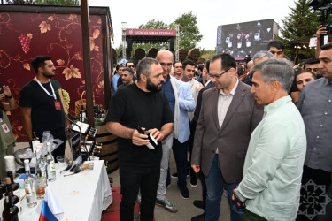 Şamaxıda Beşinci Üzüm və Şərab Festivalı keçirilib