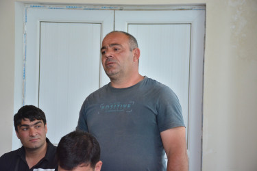Rayon İcra Hakimiyyəti başçısının növbəti səyyar qəbulu rayonun Həmyəli kənd sakinləri ilə keçirilib