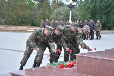 Şamaxıda Fövqəladə Hallar Nazirliyi işçilərinin peşə bayramı günü qeyd olunub