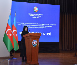 Şamaxıda 2025-ci ilin sosial-iqtisadi inkişafının yekunlarına və qarşıda duran vəzifələrə həsr edilmiş hesabat yığıncağı keçirilib