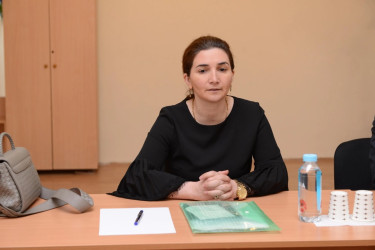 Elm və Ali Təhsil üzrə Dövlət Agentliyinin direktoru Şamaxıda vətəndaşları qəbul edib