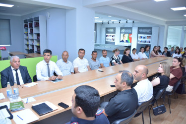"Narkotik vasitələrin, psixotrop maddələrin və onların prekursorlarının qanunsuz dövriyyəsinə qarşı mübarizəyə dair 2025-2030 illər üçün Dövlət Proqramı"nın icrası məqsədilə maarifləndirici tədbir keçirilib