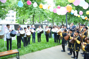 Şamaxıda "Uşaq İncəsənət Festivalı" çərçivəsində tədbir keçirilib