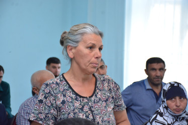 Rayonun Qızmeydan və Pirbəyli kəndlərinin sakinləri ilə növbəti səyyar qəbul keçirilib