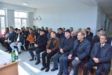 RİH başçısının növbəti səyyar qəbulu rayonun Mirikənd kənd sakinləri ilə keçirilib